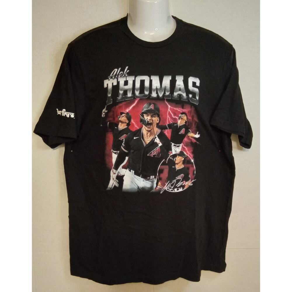 DBacks 2024 SGA Alex Thomas Home Run Black T-Shirt XL